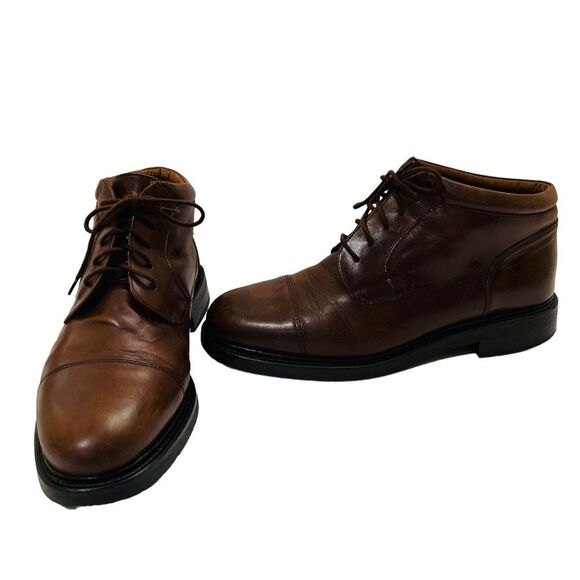 Giorgio Brutini Brown Leather Chukka Boots Marlowe main image 8